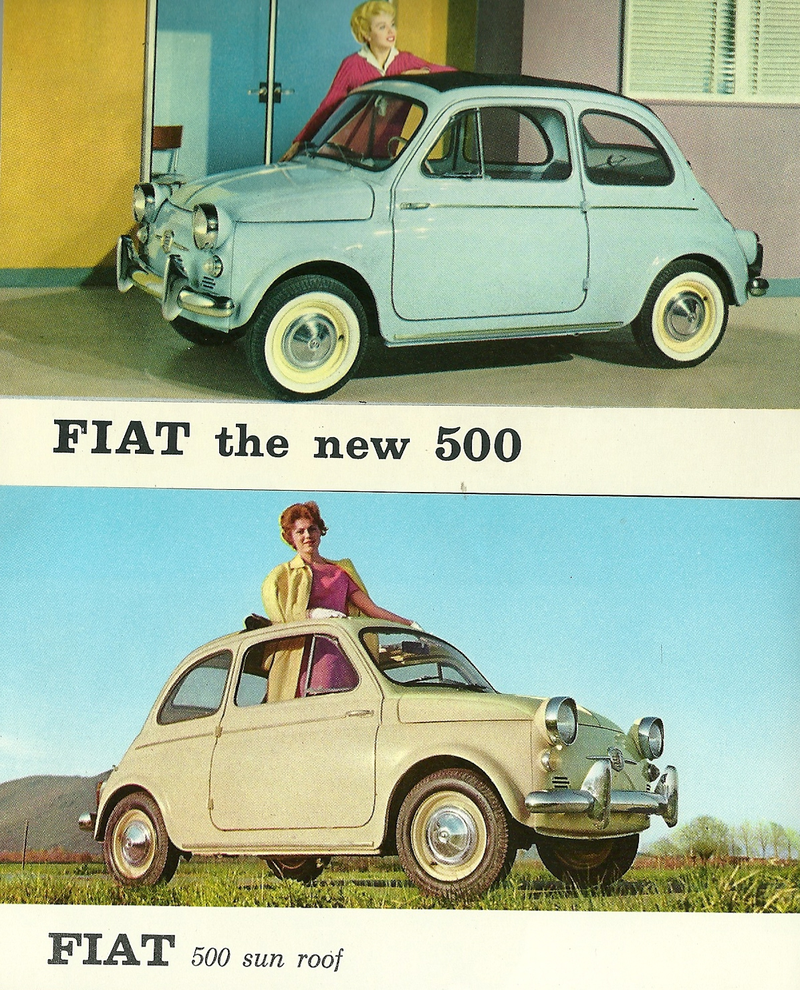 Illustration for article titled Fiat Friday: Un Cinquecento Americano a Hollywood
